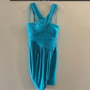 BCBG Teal Sleeveless Dress